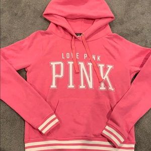 Pink hoodie
